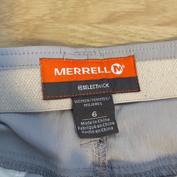Merrell Selectwick Women’s Belay Convertible Nylon Pants Size 6 - Picture 6 of 13